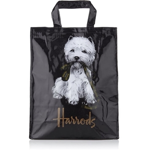 กระเป๋า Harrods Westie Shopper Bag M แท้ 100%  ซับใน ช่องซิบ แต๊บปิด