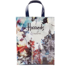 กระเป๋า Harrods Medium Watercolour Shopper Bag แท้ 100%  *Best Seller*