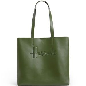 Harrods Medium Leather Kensington Tote Bag กระเป๋าหนัง