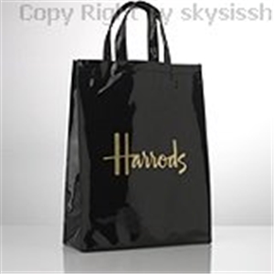 กระเป๋า harrods ลาย Signature Shopper Bag สีดำซับ ลายซิกเนเจอร์อันดับ1