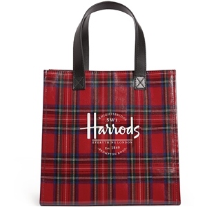 Harrods Small Southbank Royal Stewart Bag