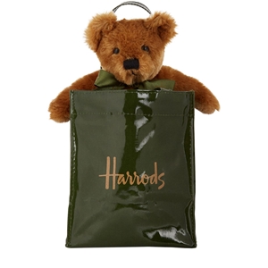 กระเป๋า Harrods Bear in a Green Bag แท้ 100%  